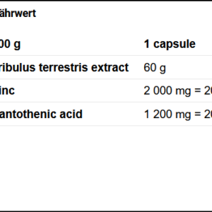 Nutrend Tribulus Terrestris Turbo 120 Kapseln