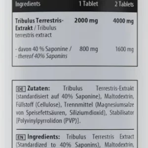 MST – Healthy Tribulus – 60 Tabletten