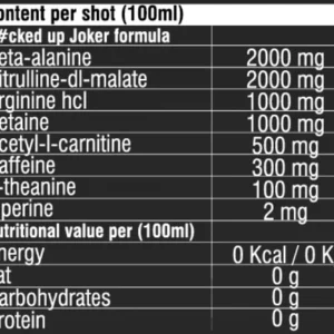 Swedish Supplements – Fucked Up Headshot – 16x100ml