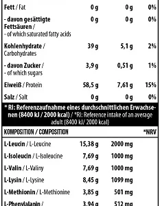 MST – BCAA & EAA – 520g Zero