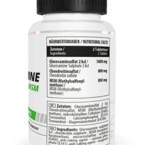 MST – Healthy Chondroitin + Glucosamine + MSM 60 Tabletten